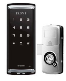 FECHADURA DIGITAL SOBREPOR ELSYS ESF-DS1000 TECLADO TOUCH AJUSTE DE VOLUME ENTRADA SILENCIOSA