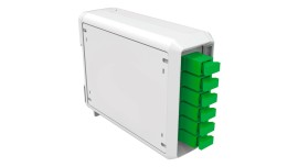      DIO PARA TRILHO DIN 6P - BRANCO