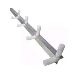 Haste Estrela Alum�nio 1 Metro 6 Isoladores,.;.