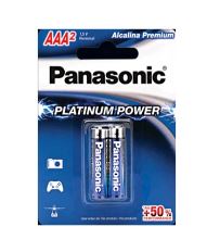 ALCALINA PREMIUM PLATINUM POWER PALITO AAA C/2 - PANASONIC