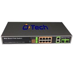 Switch 4x 10/100/1000m Poe+2x 1000lx Monomodo (sm) 20km 1fo