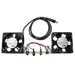 Kit Ventila��o 2 Ventiladores P/ Mini Rack